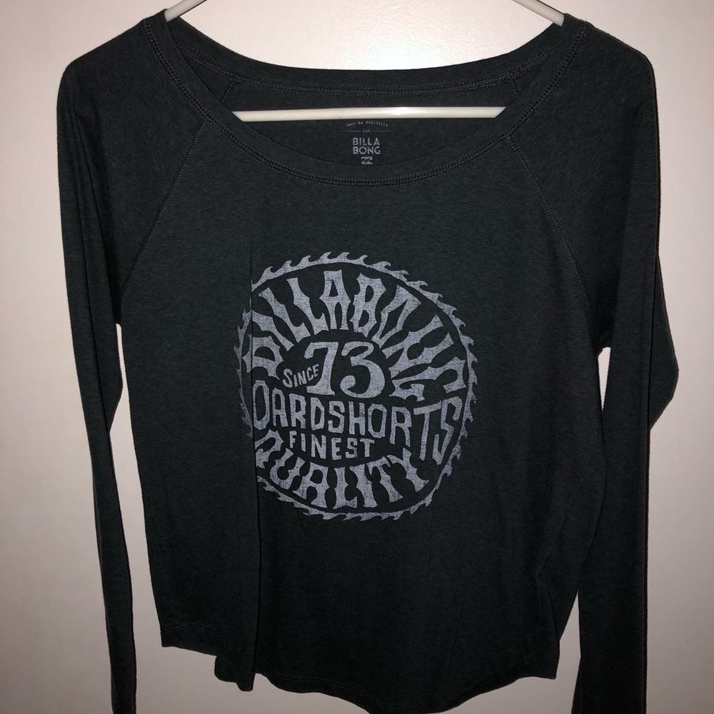 Billabong long sleeve flowy shirt